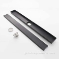 Tile Floor Drains black linear tile insert floor drain Factory